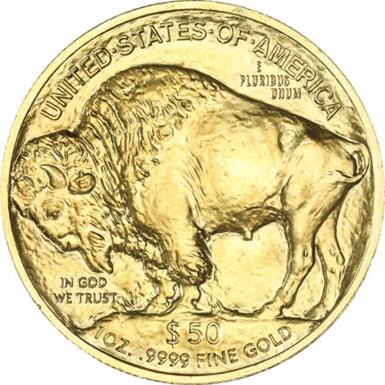 1 oz American Gold Buffalo BU (Random Year)
