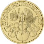 1 oz Austrian Gold Philharmonic Coin (Random Year)