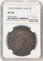 1795 $1 B-1 BB-21 Early Dollar NGC AU58