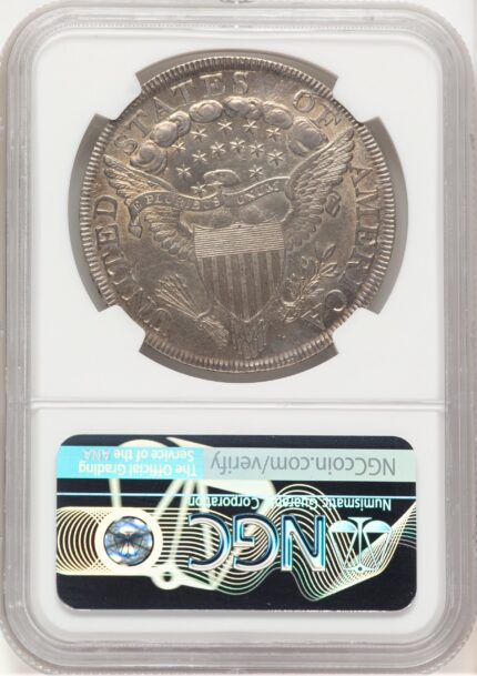 1799/8 15 Stars Reverse Early Dollar NGC MS61