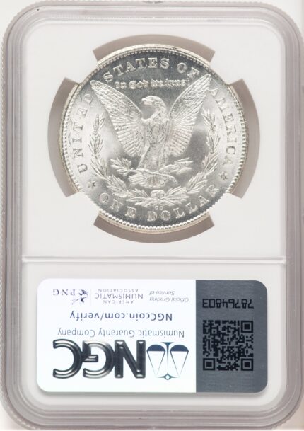 1878-CC Morgan Dollar NGC MS63 (507436010)