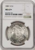 1881-S Morgan Dollar NGC MS67+ (773647012)