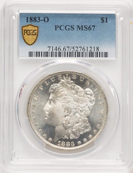 1883-O Morgan Dollar PCGS MS67
