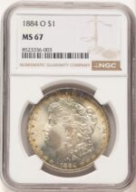 1884-O Morgan Dollar NGC MS67 (778942002)