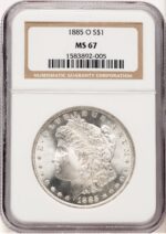 1885-O Morgan Dollar NGC MS67 (506662010)