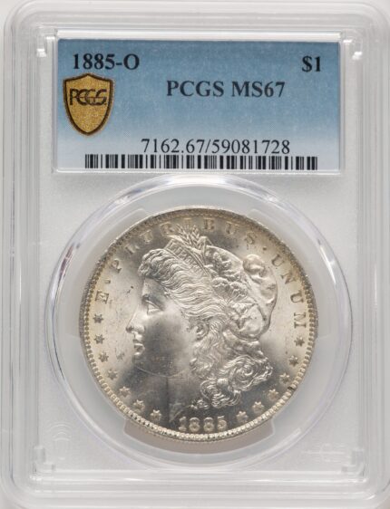 1885-O Morgan Dollar PCGS MS67 (521316014)
