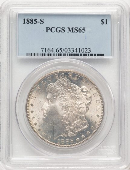 1885-S Morgan Dollar PCGS MS65 (778956027)