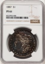 1887 Proof Morgan Dollar NGC PR61