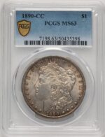 1890-CC Morgan Dollar PCGS MS63 (778223005)