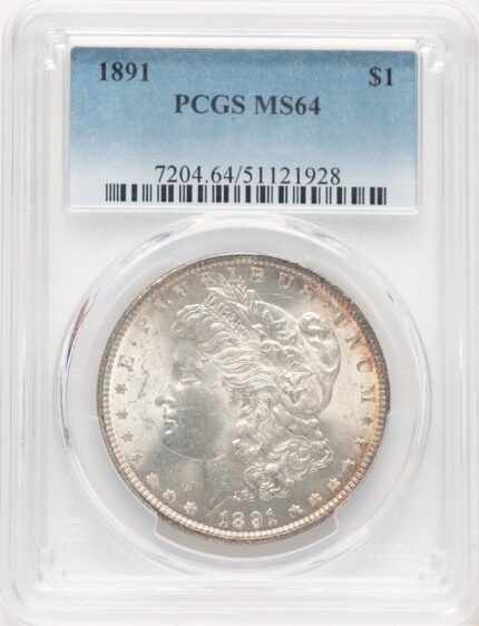 1891 Morgan Dollar PCGS MS64 (779962001)