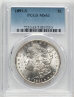 1891-S Morgan Dollar PCGS MS63 (520977014)
