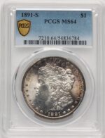 1891-S Morgan Dollar PCGS MS64 (777985017)