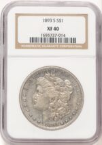 1893-S Morgan Dollar NGC XF40