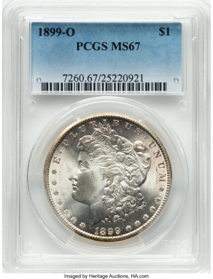 1899-O Morgan Dollar PCGS MS67 (779822006)