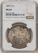 1899-S Morgan Dollar NGC MS66