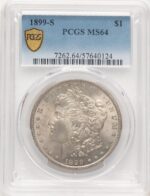 1899-S Morgan Dollar PCGS MS64 (779288009)