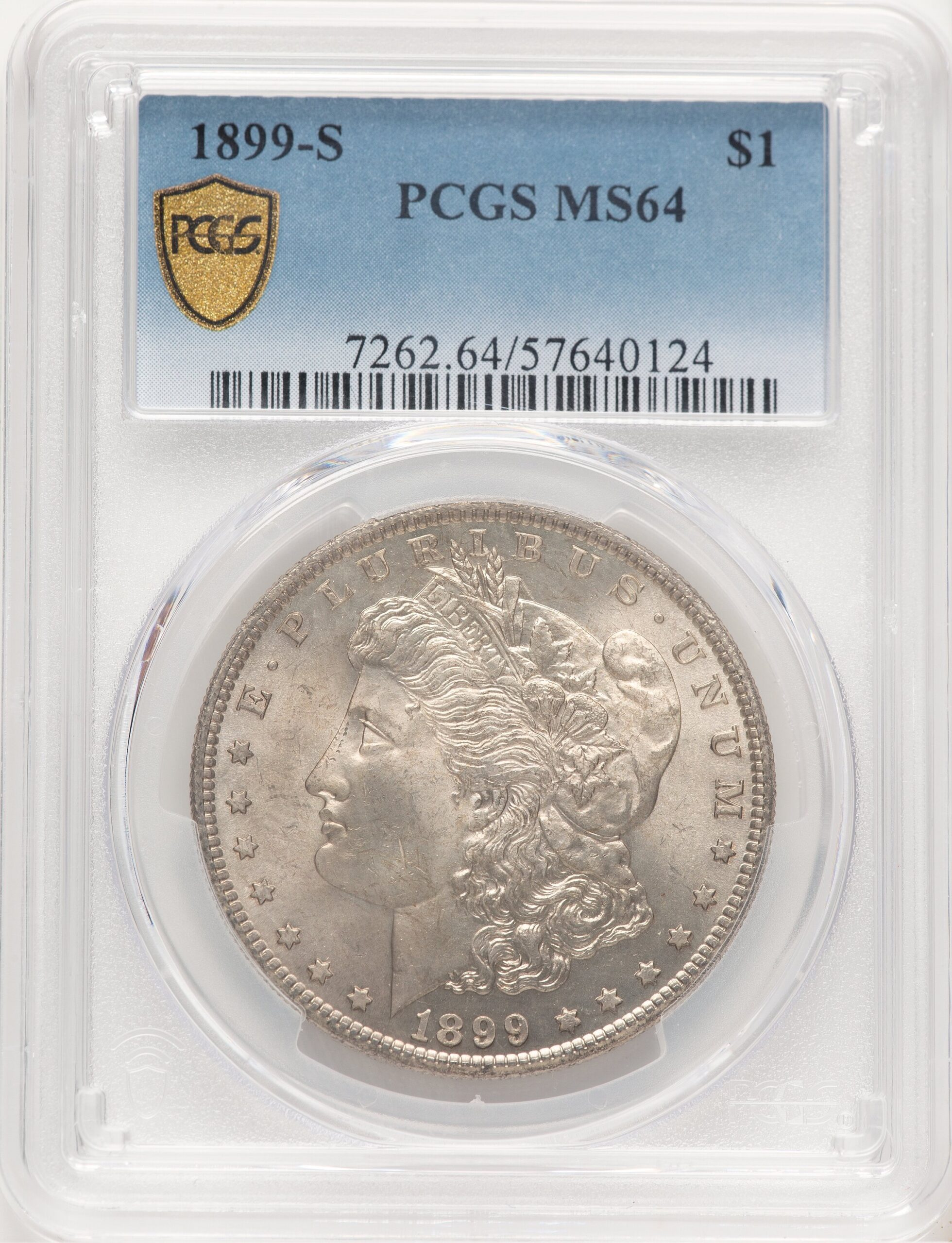 1899-S Morgan Dollar PCGS MS64 (779288009) 1899-S Morgan Dollar PCGS MS64 (779288009)