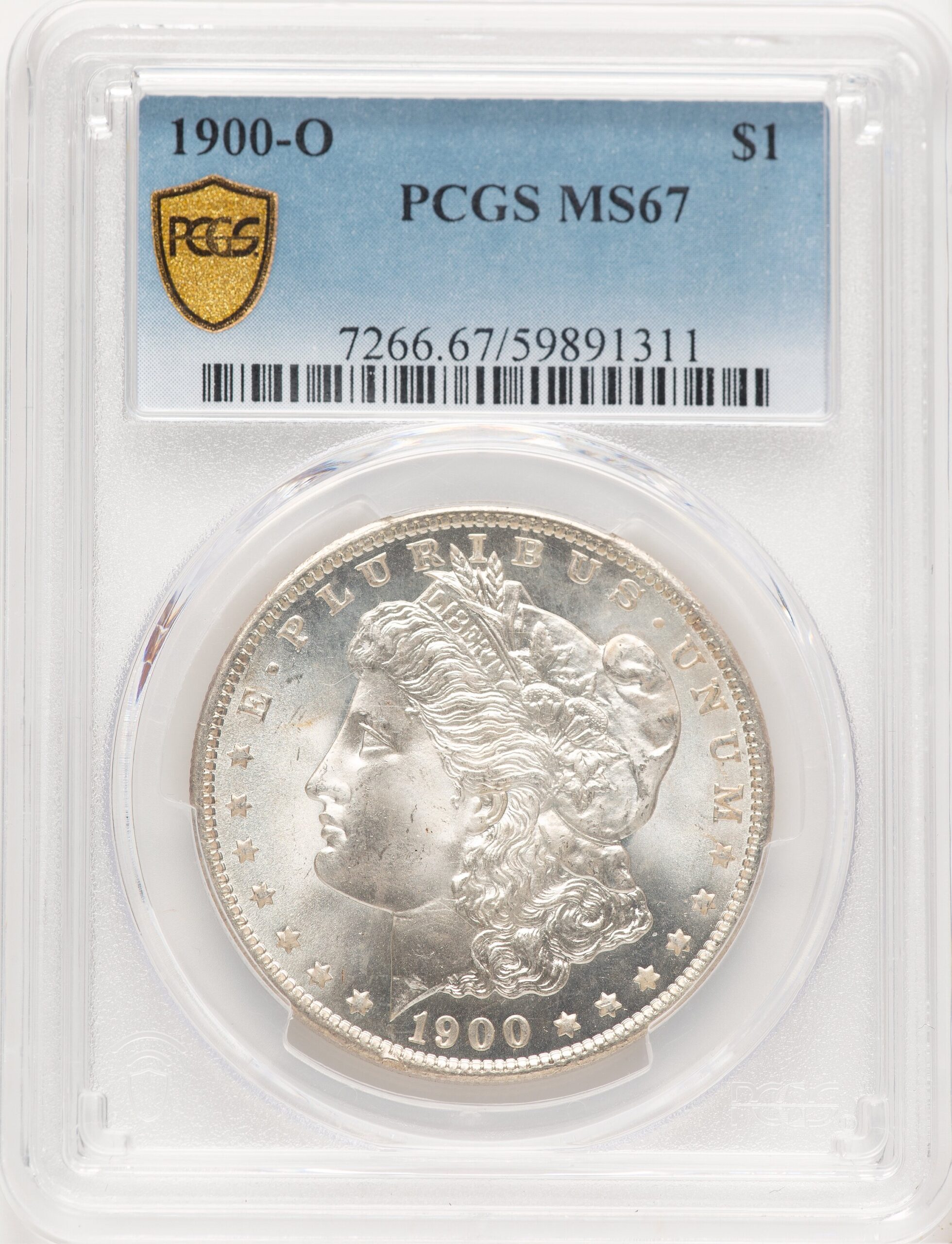 1900-O Morgan Dollar PCGS MS67 (779288002) 1900-O Morgan Dollar PCGS MS67 (779288002)