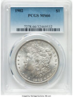 1902 Morgan Dollar PCGS MS66 (779778019)