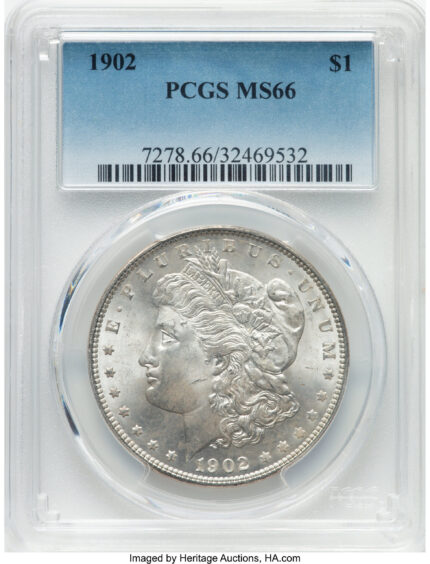 1902 Morgan Dollar PCGS MS66 (779778019)