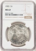 1903 Morgan Dollar NGC MS67 (776905003)