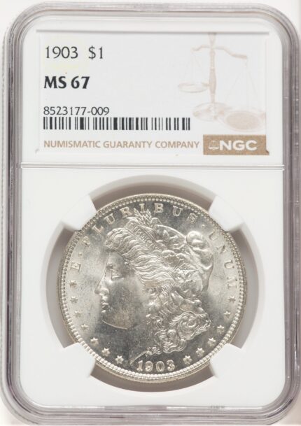 1903 Morgan Dollar NGC MS67 (776905003)