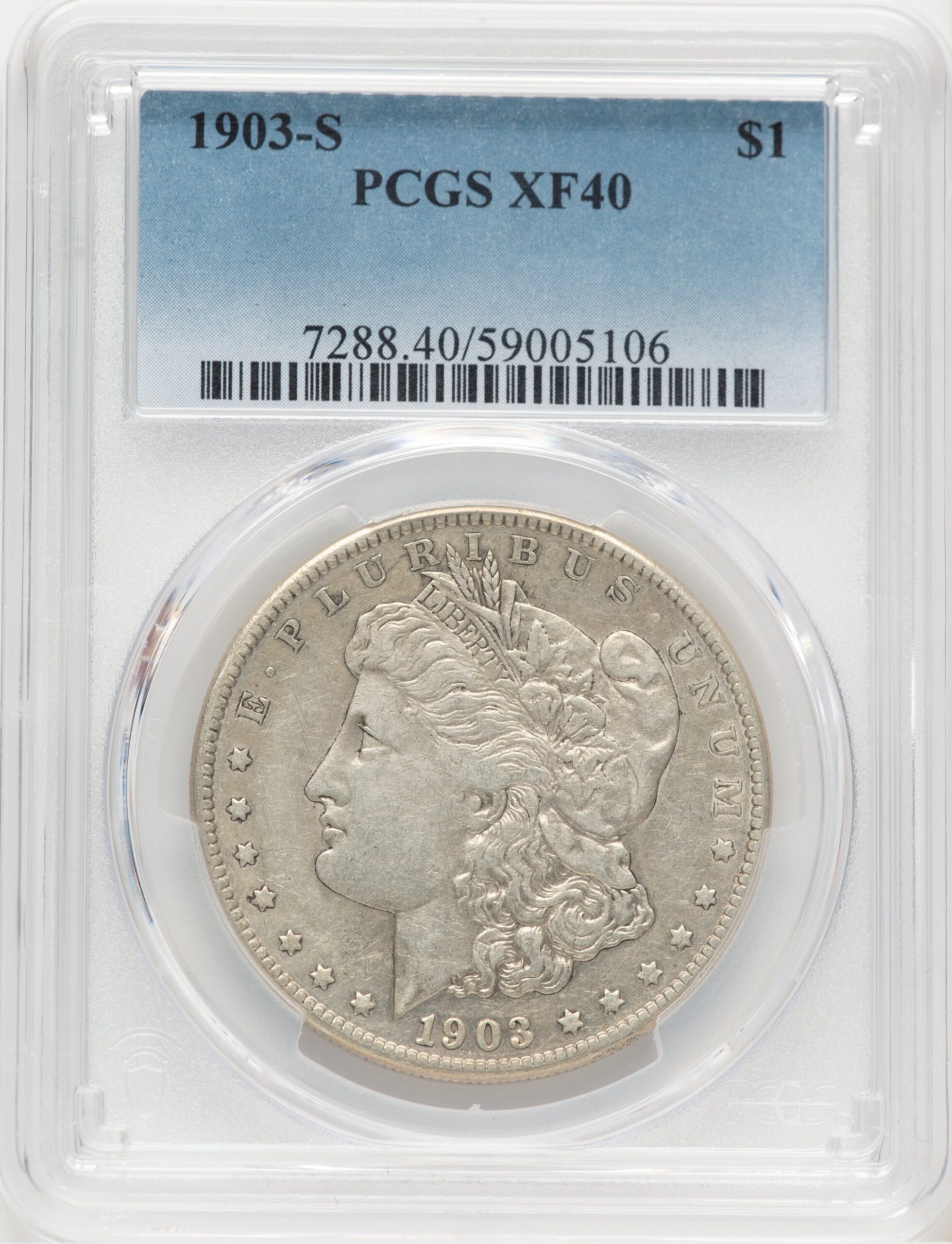 1903-S Morgan Dollar PCGS XF40 (779584028) 1903-S Morgan Dollar PCGS XF40 (779584028)
