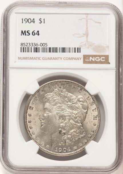 1904 Morgan Dollar NGC MS64