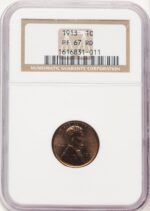 1913 1C RD Proof Lincoln Cent NGC PR67 (780000020)