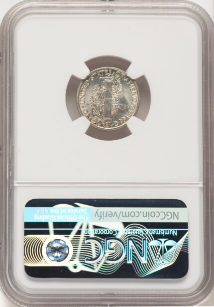 1921-D 10C FB Mercury Dime NGC MS66