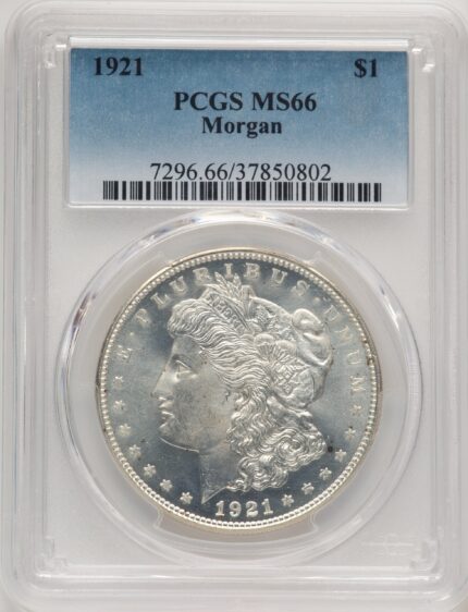 1921 Morgan Morgan Dollar PCGS MS66 (521316007)