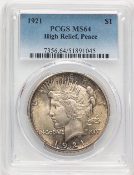 1921 Peace Dollar PCGS MS64 (776273006)