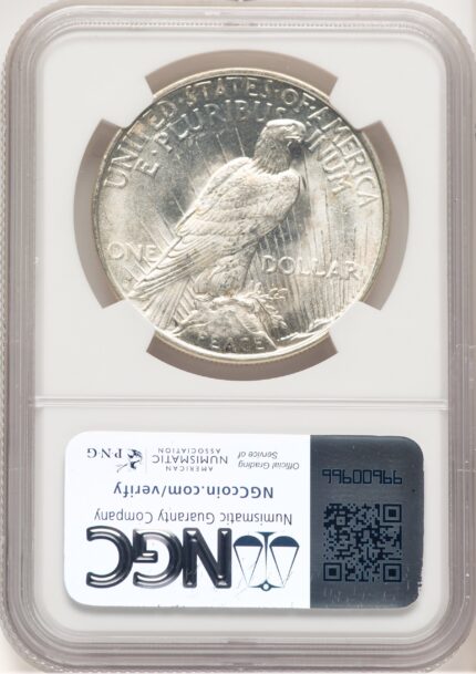 1922-D Peace Dollar NGC MS66 (779282009)