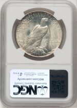1923-D Peace Dollar NGC MS66