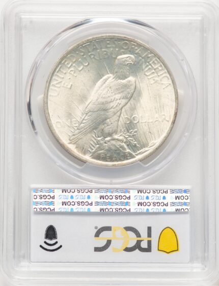 1923 Peace Dollar PCGS MS67