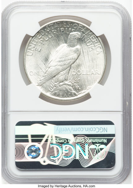 1925 Peace Dollar NGC MS67 (779822008)