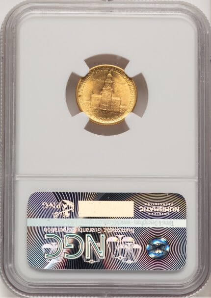 1926 $2.50 SESQUI AR Kenneth Bressett Red Book Commemorative Gold NGC MS66