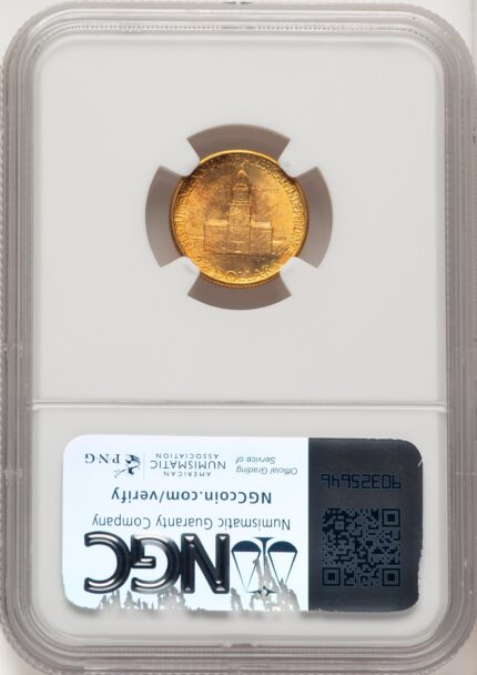 1926 $2.50 SESQUI Commemorative Gold NGC MS65 (774108017)