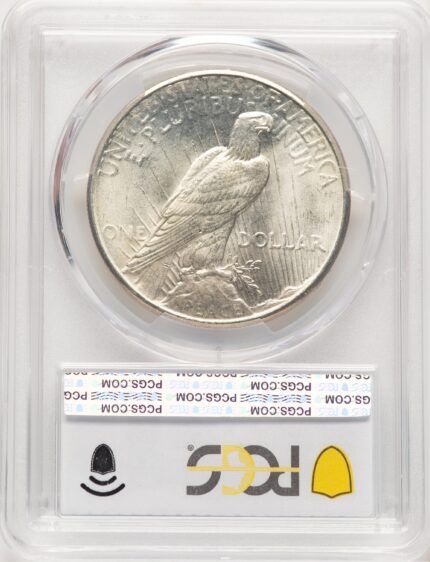 1926 CAC Peace Dollar PCGS MS65+