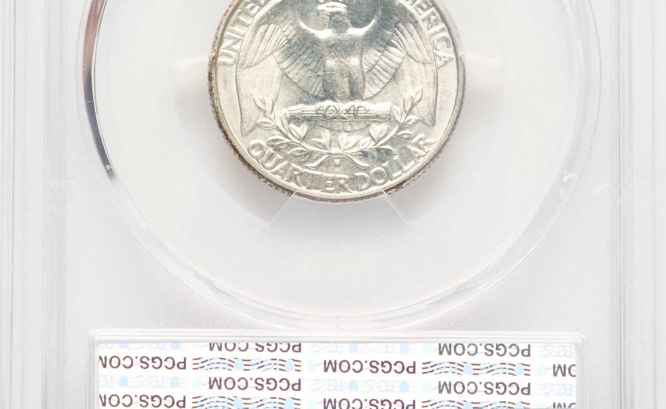1932-S 25C CAC Washington Quarter PCGS MS66