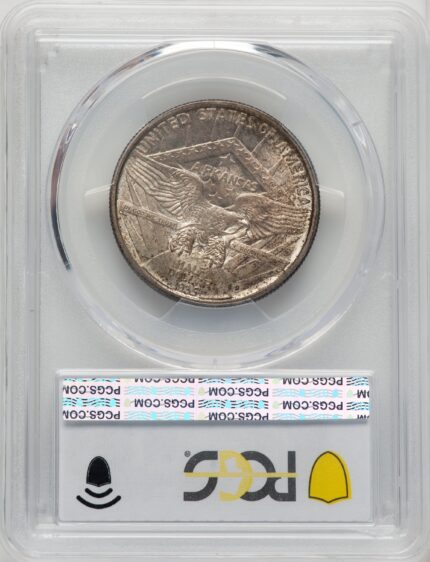 1935-D 50C Arkansas Commemorative Silver PCGS MS67 (773878001)