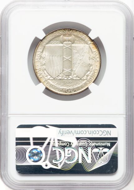 1936 50C Gettysburg Commemorative Silver NGC MS66 (910611016)