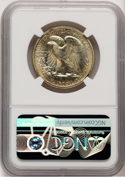 1937 50C Proof Walking Liberty Half Dollar NGC PR68