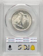 1939 50C CAC Walking Liberty Half Dollar PCGS MS67