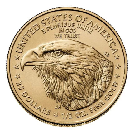 2025 1/2 oz American Gold Eagle Coin BU