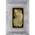 5 oz Gold Bar PAMP Suisse Lady Fortuna Veriscan® (w/Assay)