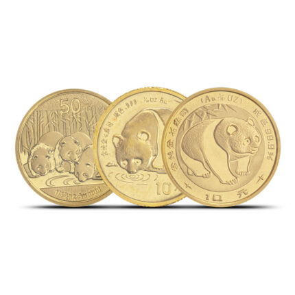 Chinese 1/10 oz Gold Panda Coin BU (Random Year)