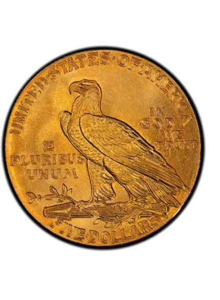 Pre-33 $5 Indian Gold Eagle Coin AU Grade