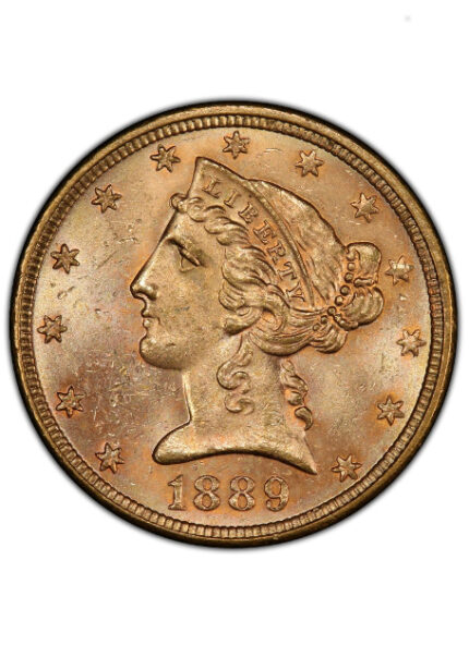 Pre-33 $5 Liberty Gold Eagle Coin AU Grade