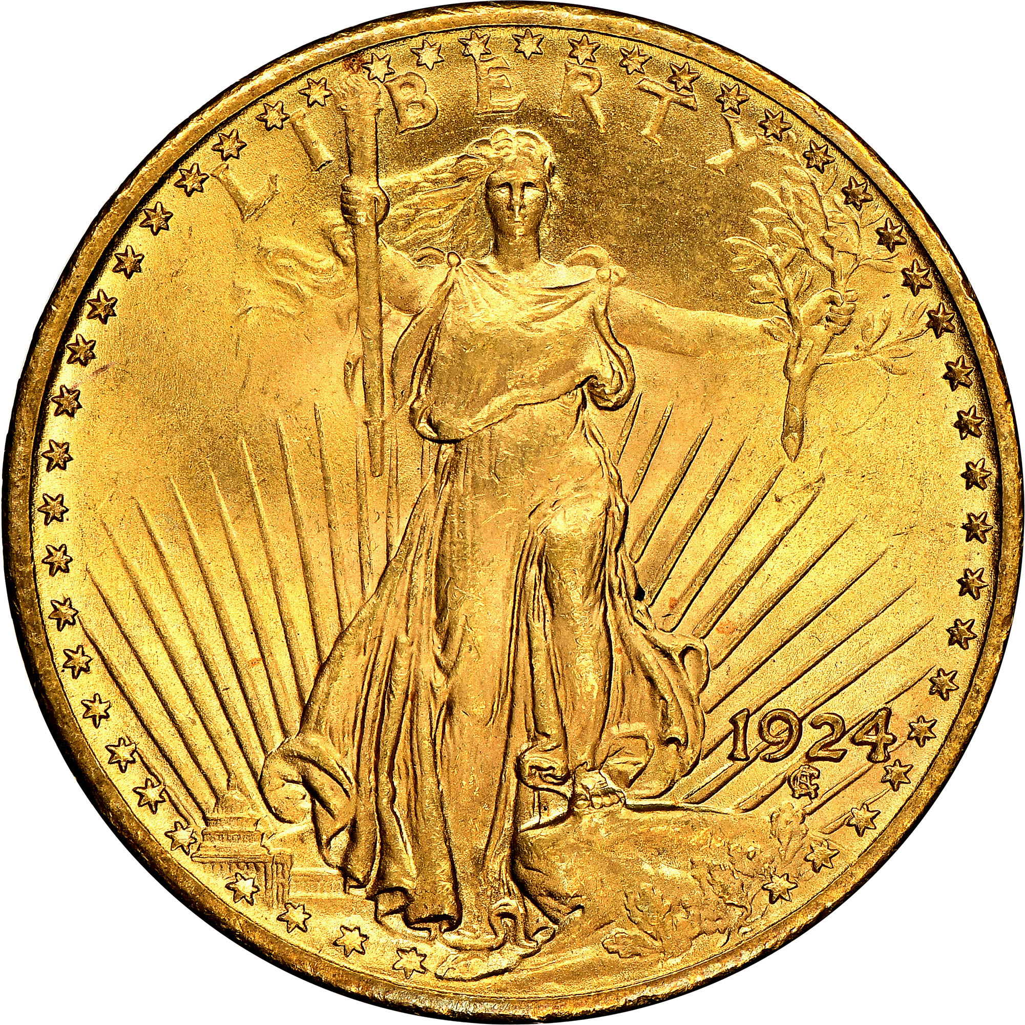 Saint-Gaudens $20 Gold Double Eagle BU (Random Date) Saint-Gaudens $20 Gold Double Eagle BU (Random Date)